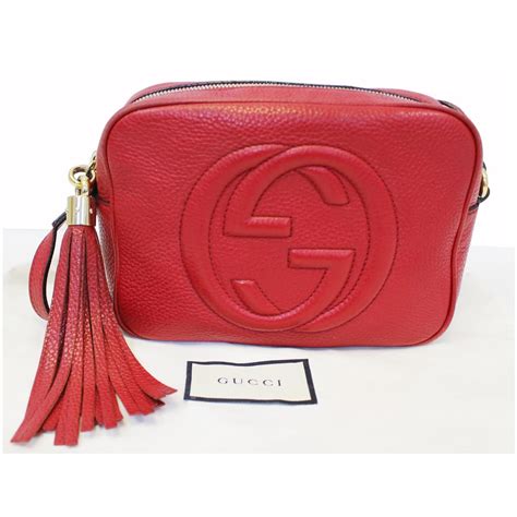 red gucci inspired bag